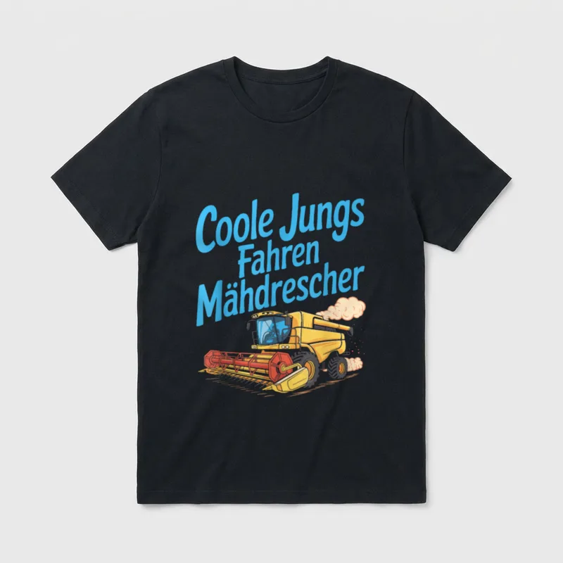 Lustiges Coole Jungs fahren Lustige Sprüche T-Shirt – Klassisches T-Shirt in Schwarz