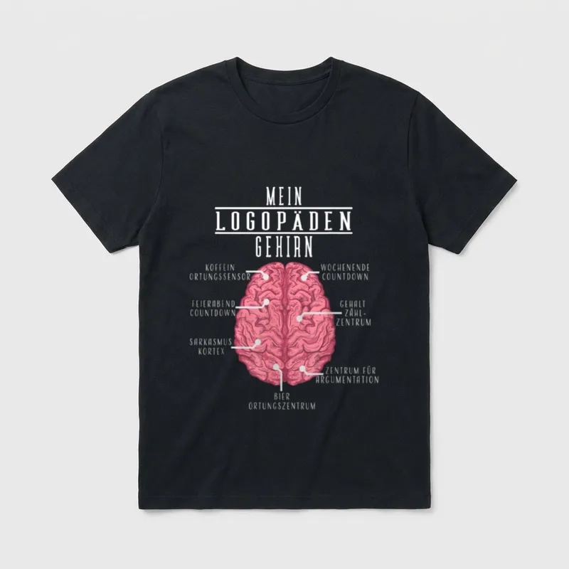 Lustiges Logopädie Spruch Mein T-Shirt – Klassisches T-Shirt in Schwarz