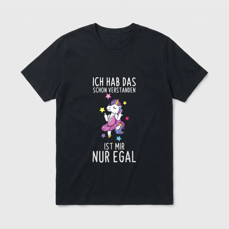 Ich Hab Das Schon Faultier, Frosch & Co. T-Shirt – Klassisches T-Shirt in Schwarz
