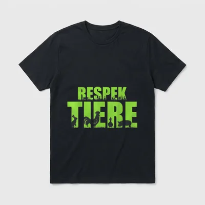 Veganer + Vegetarier Geschenke T-Shirt – Klassisches T-Shirt in Schwarz