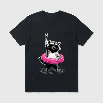 Summer Vibes Strandurlaub Lustiger T-Shirt – Klassisches T-Shirt in Schwarz