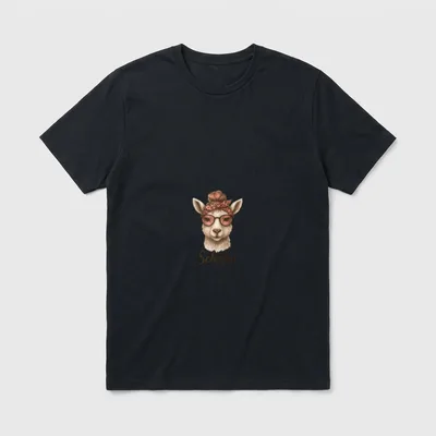 Schäfin humorvolles Schaf Design T-Shirt – Klassisches T-Shirt in Schwarz