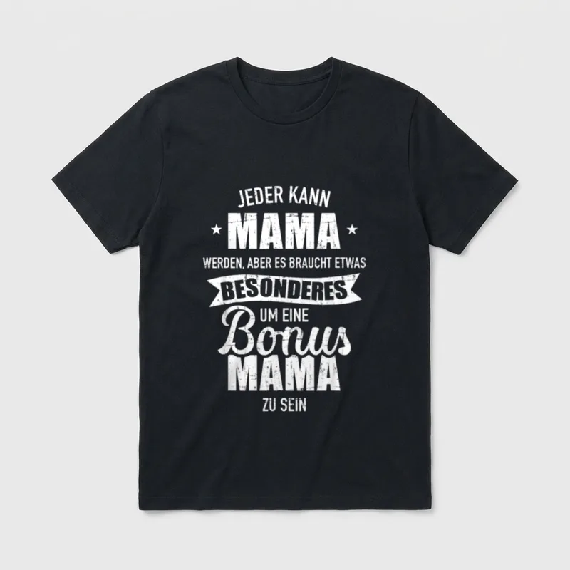 Es braucht etwas besonderes T-Shirt – Klassisches T-Shirt in Schwarz