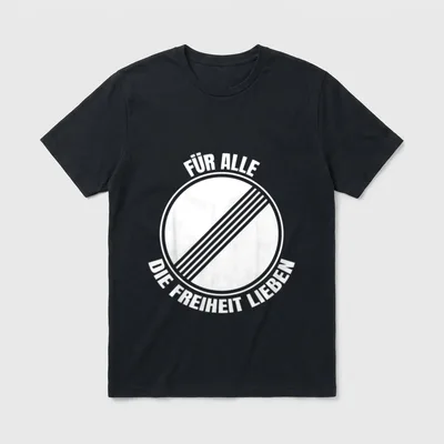 Tempolimit Freie Fahrt Autobahn T-Shirt – Klassisches T-Shirt in Schwarz