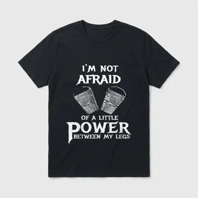 Bikerin Motorrad Sprüche Motorrad & Auto T-Shirt – Klassisches T-Shirt in Schwarz
