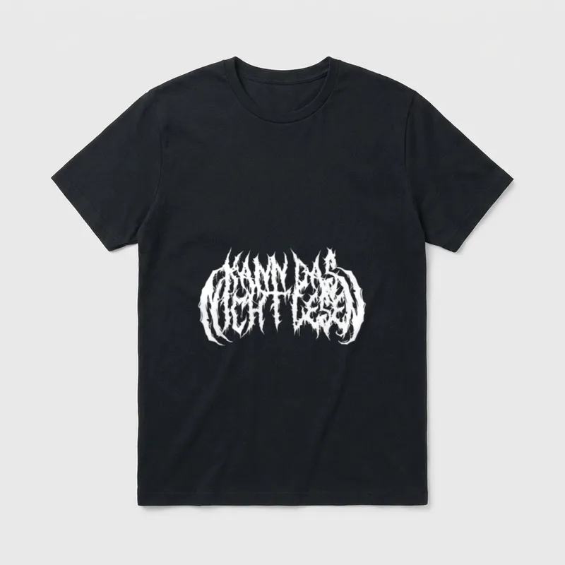 Kann Das Nicht Lesen. T-Shirt – Klassisches T-Shirt in Schwarz