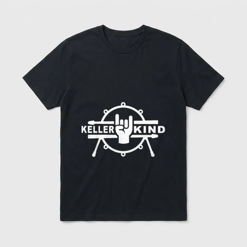 Schlagzeuger Musiker Männer Sprüche T-Shirt – Klassisches T-Shirt in Schwarz
