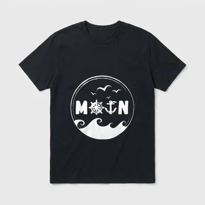 lustiges Moin Plattdeutsch Nordeutsche T-Shirt – Klassisches T-Shirt in Schwarz