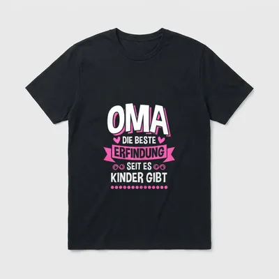Beste Oma der Welt Tollste T-Shirt – Klassisches T-Shirt in Schwarz