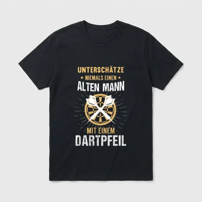 Opa Geburtstag Opa Spruch T-Shirt – Klassisches T-Shirt in Schwarz
