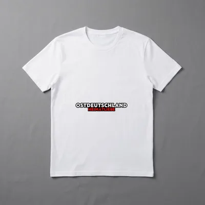 Ostdeutschland Heimatliebe DDR Fan T-Shirt – Klassisches T-Shirt in Schwarz