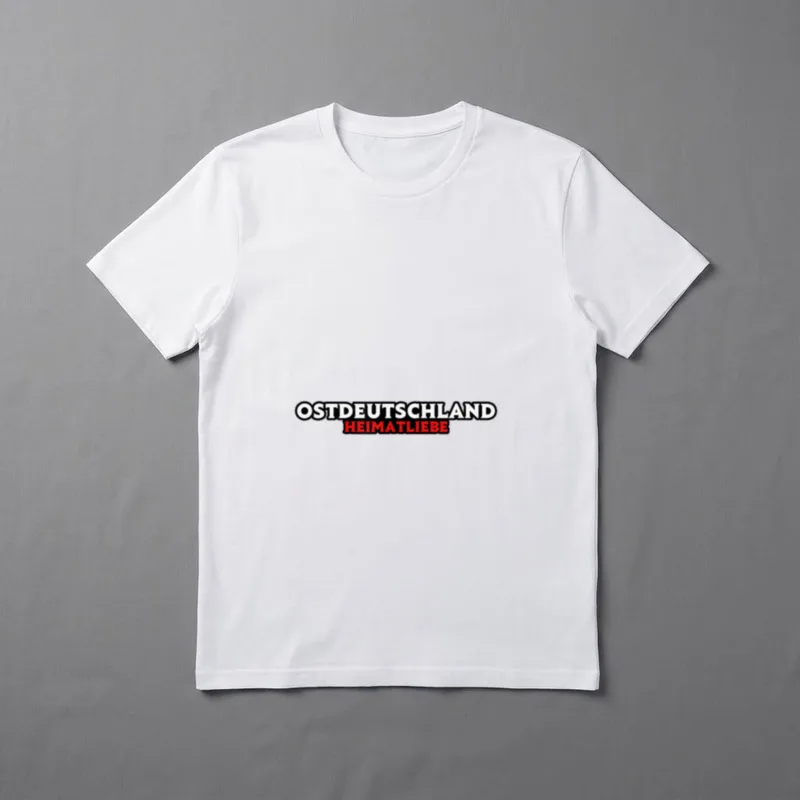 Ostdeutschland Heimatliebe DDR Fan T-Shirt – Klassisches T-Shirt in Schwarz