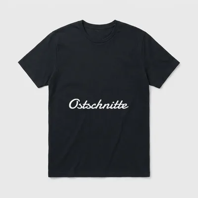 Ostschnitte DDR Ostdeutschland Stolz T-Shirt – Klassisches T-Shirt in Schwarz