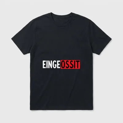 Eingeossit lustiges Ostdeutscher Westdeutscher T-Shirt – Klassisches T-Shirt in Schwarz