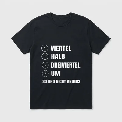 Lustiges für Ossis T-Shirt – Klassisches T-Shirt in Schwarz
