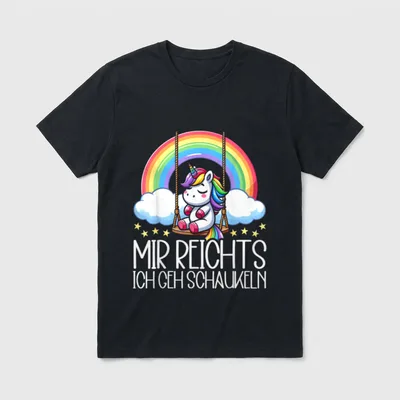 Mir Reichts Ich GEH T-Shirt – Klassisches T-Shirt in Schwarz