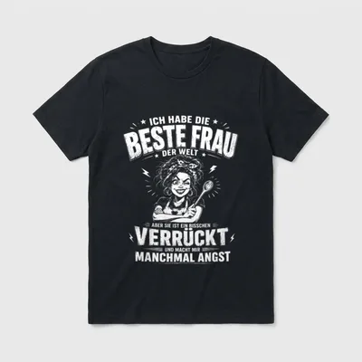 Ehemann Ich Habe Die Beste T-Shirt – Klassisches T-Shirt in Schwarz