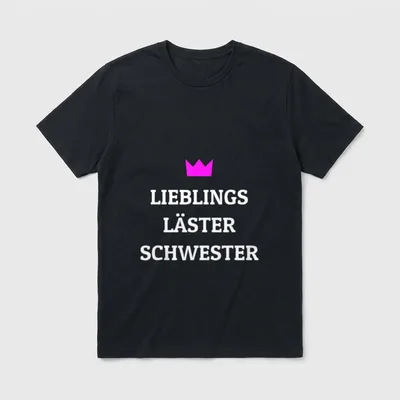 Sarkastisch Beste Freundin Lieblings T-Shirt – Klassisches T-Shirt in Schwarz