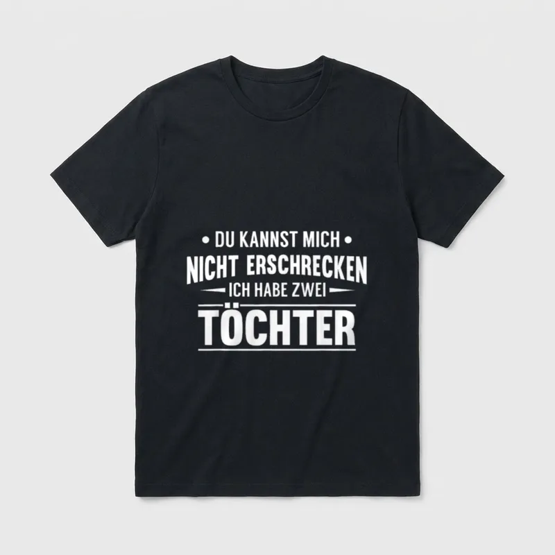 Papa Lustig Papa Geburtstag T-Shirt – Klassisches T-Shirt in Schwarz
