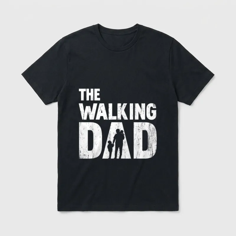 Spaßiger Papa T-Shirt – Klassisches T-Shirt in Schwarz