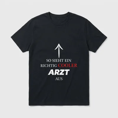 So Sieht Ein Richtig Pflege & Medizin T-Shirt – Klassisches T-Shirt in Schwarz