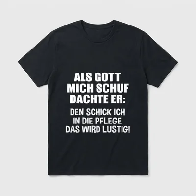 Pfleger Pfleger Krankenpfleger Pflegekraft T-Shirt – Klassisches T-Shirt in Schwarz