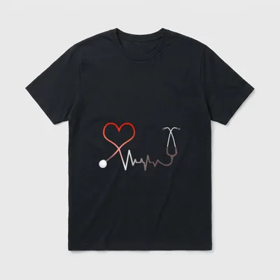 Lustiges Krankenschwester Krankenpfleger T-Shirt – Klassisches T-Shirt in Schwarz
