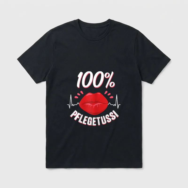 Altenpflegerin Pflegerin Pflegekraft Lustige T-Shirt – Klassisches T-Shirt in Schwarz
