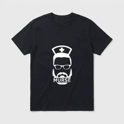 Männliche Krankenschwester Murse lustiges T-Shirt – Klassisches T-Shirt in Schwarz