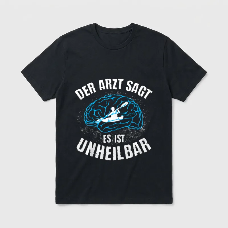 Kanu Kajak Arzt sagt T-Shirt – Klassisches T-Shirt in Schwarz