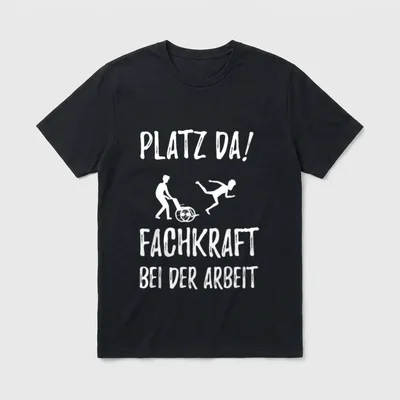 Altenpfleger Pflegekraft Altenpflege Spruch T-Shirt – Klassisches T-Shirt in Schwarz