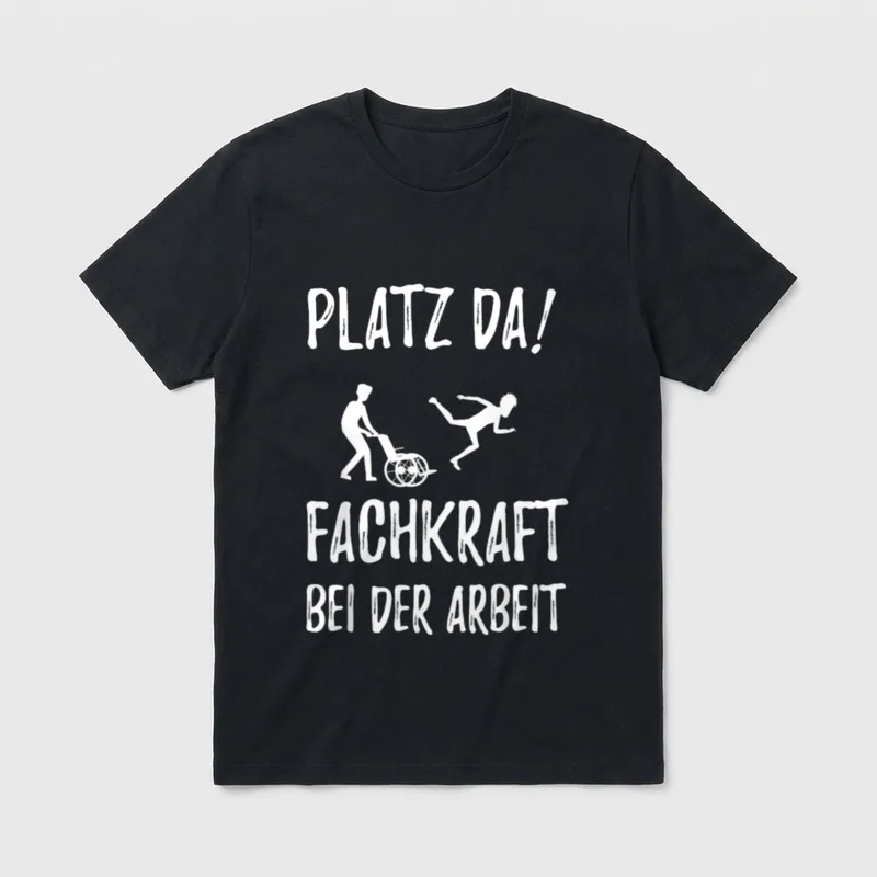 Altenpfleger Pflegekraft Altenpflege Spruch T-Shirt – Klassisches T-Shirt in Schwarz