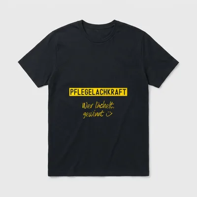 Pflegerin Pfleger Pflegekraft Pflege T-Shirt – Klassisches T-Shirt in Schwarz