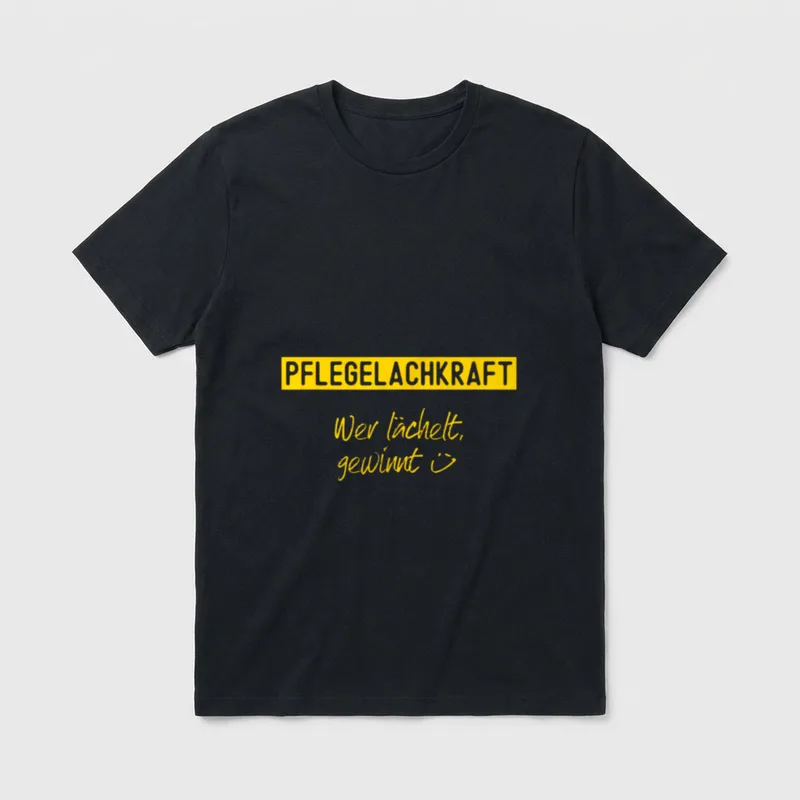 Pflegerin Pfleger Pflegekraft Pflege T-Shirt – Klassisches T-Shirt in Schwarz