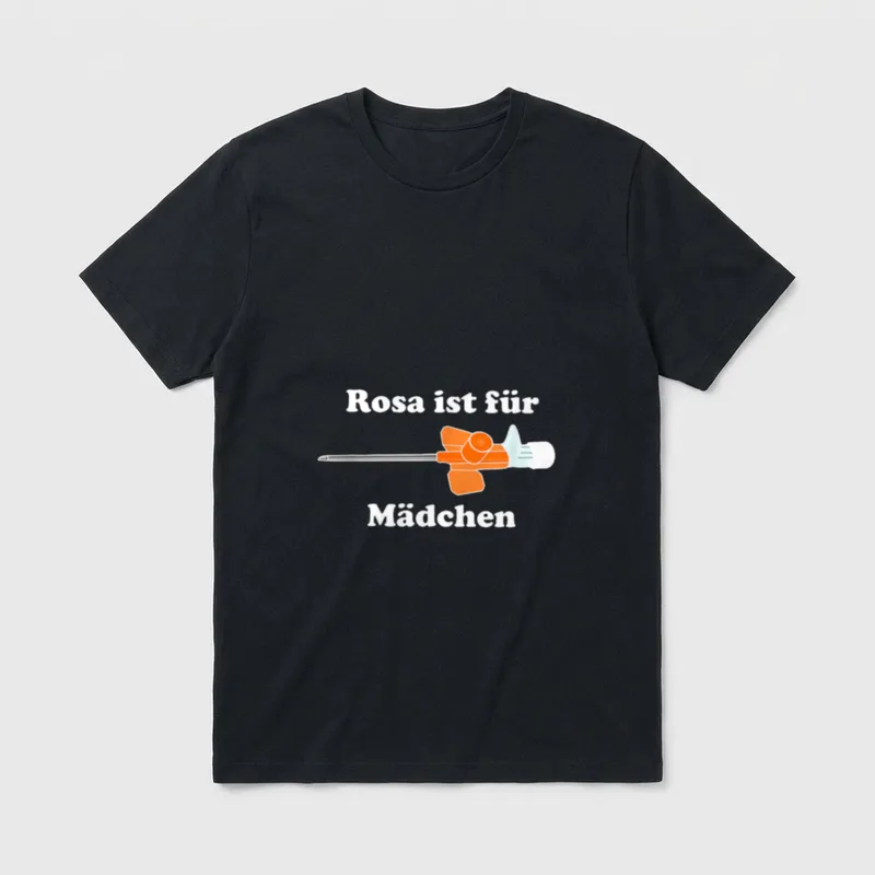 LUSTIGER SPRUCH RETTUNGSDIENST NARKOSE T-Shirt – Klassisches T-Shirt in Schwarz