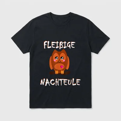 Lustiges Nachtdienst Pflege Pflegedienst T-Shirt – Klassisches T-Shirt in Schwarz