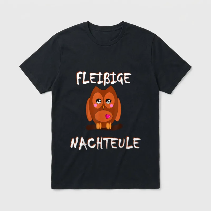 Lustiges Nachtdienst Pflege Pflegedienst T-Shirt – Klassisches T-Shirt in Schwarz
