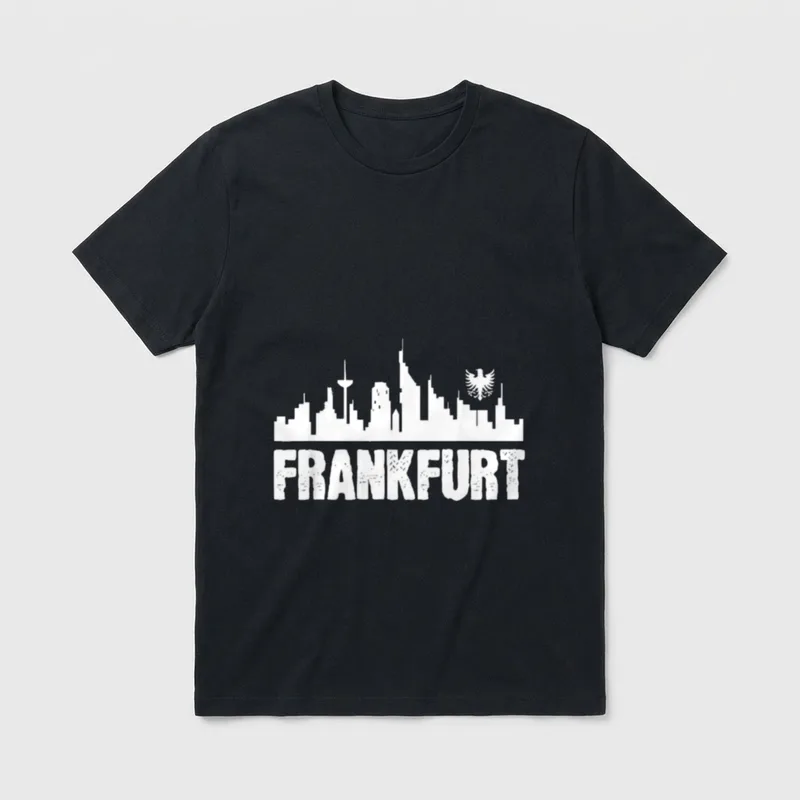 Hessische Sprüche Wörter Frankfurter T-Shirt – Klassisches T-Shirt in Schwarz