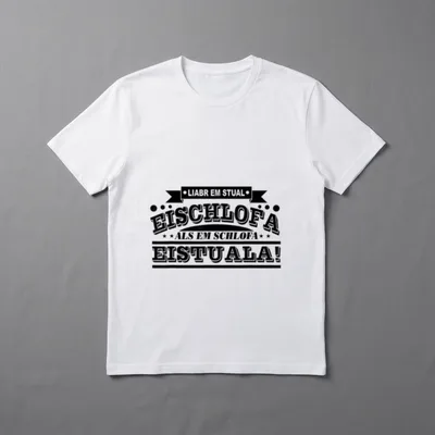 Lustig Schwäbisch Lustiger Spruch Schwaben T-Shirt – Klassisches T-Shirt in Schwarz