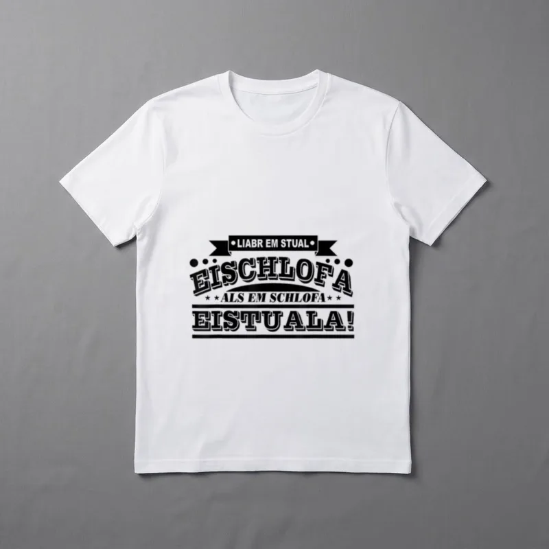 Lustig Schwäbisch Lustiger Spruch Schwaben T-Shirt – Klassisches T-Shirt in Schwarz