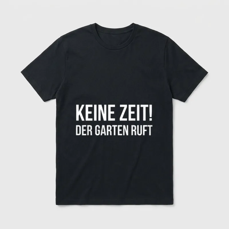 Gärtner Garten Hobbygärtner Rentner T-Shirt – Klassisches T-Shirt in Schwarz