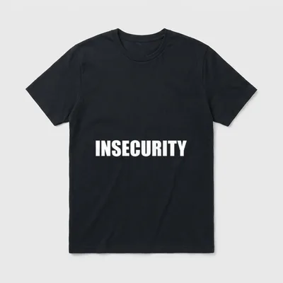 Unsicherheit Lustiges sarkastisches lustiges T-Shirt – Klassisches T-Shirt in Schwarz