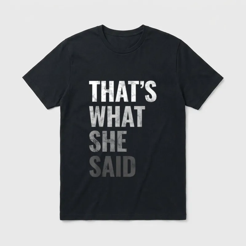 Lustiger humorvoller sarkastischer berühmter T-Shirt – Klassisches T-Shirt in Schwarz