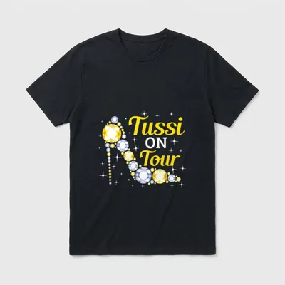 Sarkasmus Prinzessin Tussi On T-Shirt – Klassisches T-Shirt in Schwarz