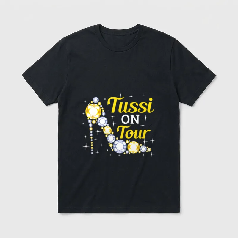 Sarkasmus Prinzessin Tussi On T-Shirt – Klassisches T-Shirt in Schwarz
