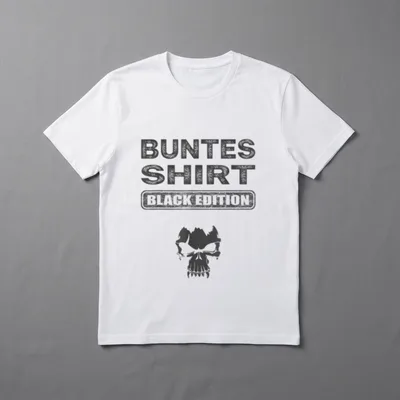 Sarkasmus Black Edition Buntes T-Shirt – Klassisches T-Shirt in Schwarz