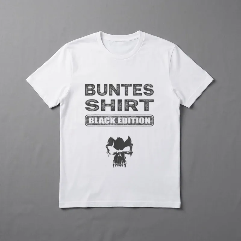 Sarkasmus Black Edition Buntes T-Shirt – Klassisches T-Shirt in Schwarz