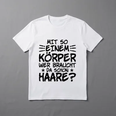 Lustige Sprüche Lustiges Mit So T-Shirt – Klassisches T-Shirt in Schwarz