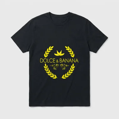 Lustiges And Banana Bananen Sarkasmus & Ironie T-Shirt – Klassisches T-Shirt in Schwarz