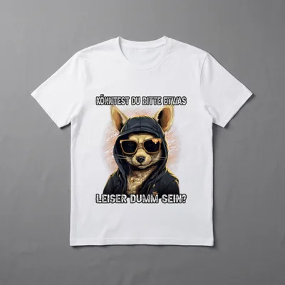 Könntest du bitte etwas Sarkasmus & Ironie T-Shirt – Klassisches T-Shirt in Schwarz